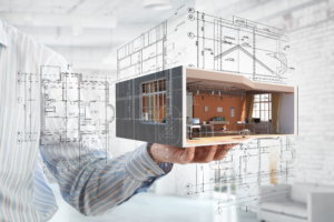 3D plánek domu